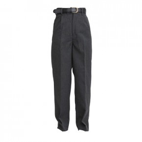 Regular Fit Charcoal School Trousers to 29" Waist (7041C)