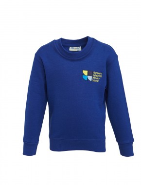 Highbury Quadrant Sweatshirt with School Logo (8750)