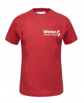 Winton Primary P.E. T-Shirt with School Logo (9055)
